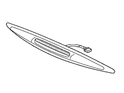 Honda 34270-SDA-A11 Light Assy., High Mount Stop