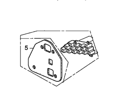 Honda 33502-SDA-A32 Led Unit, R.