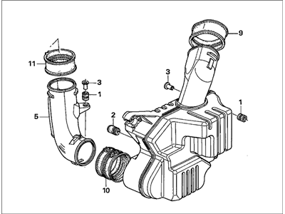 Honda 17230-RCA-A00