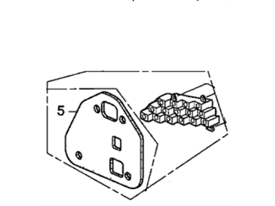 Honda 33552-SDA-A32 Led Unit, L.