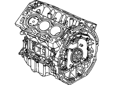 2007 Honda Accord Hybrid Engine - 10002-RCJ-A02
