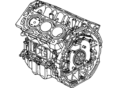 Honda 10002-RCJ-A02 General Assy., Cylinder Block