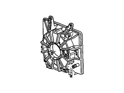 Honda Accord Hybrid Fan Shroud - 19015-RCJ-A01