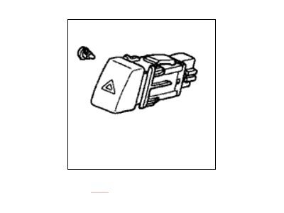 Honda 35510-SDA-A01 Switch Assembly, Hazard