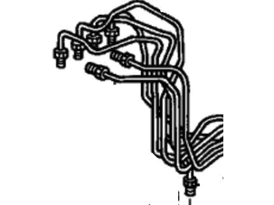 2005 Honda Accord Hybrid Brake Line - 46376-SDR-A00