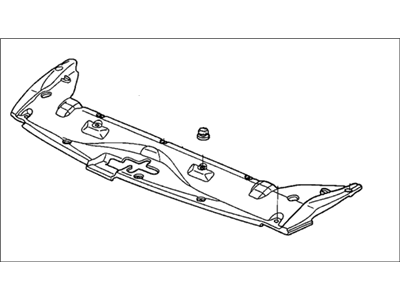 Honda 71122-SDA-A00 Cover, FR. Grille