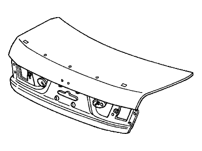 Honda Accord Hybrid Trunk Lids - 68500-SDR-A90ZZ