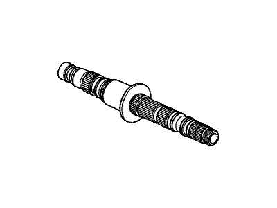 Honda 23230-RJB-010 Shaft, Secondary