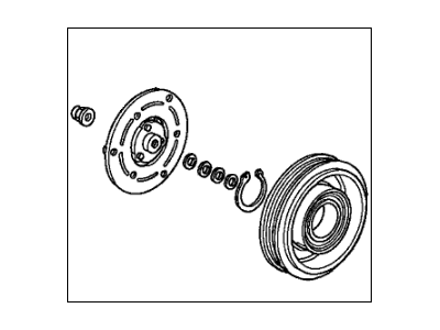 Honda 38900-RCJ-A01 Clutch Set, Compressor