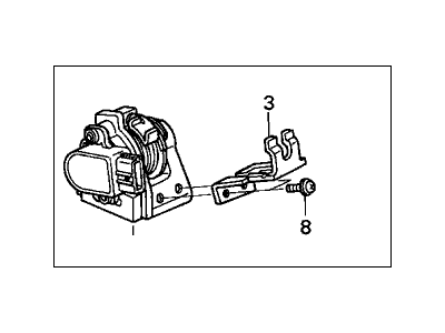 Honda 37971-RCA-A01 Sensor Assy., Accelerator Pedal