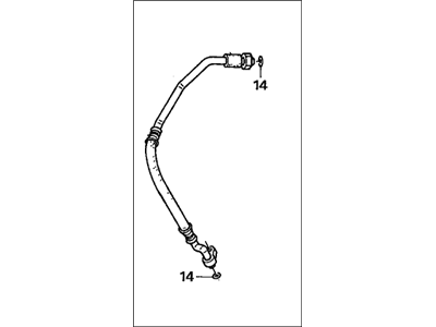 2006 Honda Accord Hybrid A/C Hose - 80311-SDR-A01