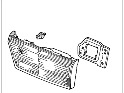 Honda 34156-SDA-A11 Lamp Unit, L.