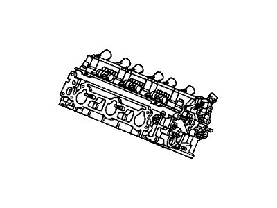 Honda 10005-RCJ-A01 Engine Sub-Assembly, Rear Cylinderhead