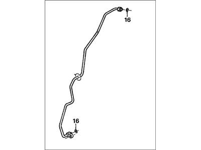 Honda 80341-SDC-A01 Pipe, Receiver