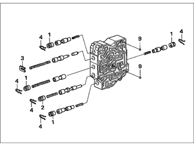 2005 Honda Accord Hybrid Valve Body - 27700-RJB-010