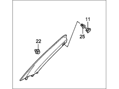 Honda 84101-SDB-A01ZB