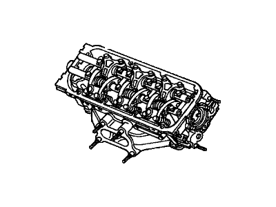 Honda 10004-RCJ-A00 Engine Sub-Assembly, Front Cylinderhead