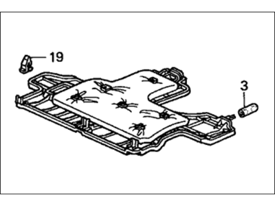 Honda 77320-SDB-A00 Cover Assy., Driver (Lower)