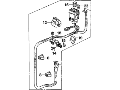 Honda 32410-SDR-A00 Cable Assembly, Starter