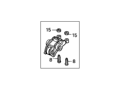 Honda 14620-RDV-J00 Arm Assembly, Rear Intake Rocker