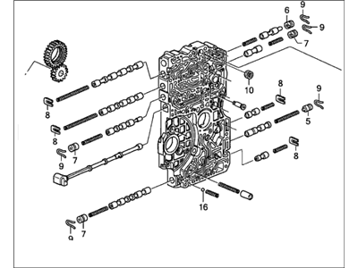 Honda 27000-RJB-030 Body Assembly, Main Valve