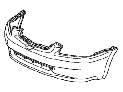 Honda 04711-SDA-A90ZZ Face, Front Bumper (Dot)