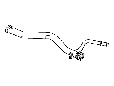 2005 Honda Accord Hybrid Cooling Hose - 19505-RCJ-A00