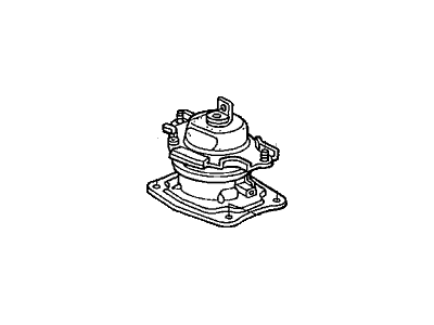 Honda 50810-SDR-A01 Rubber Assy., RR. Engine Mounting