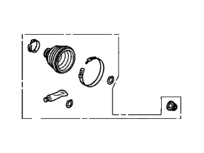 Honda CR-Z CV Boot - 44018-SMD-000