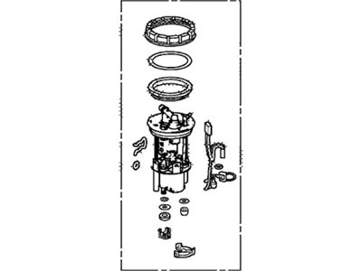 Honda 17048-TM8-L00 Filter Set, Fuel