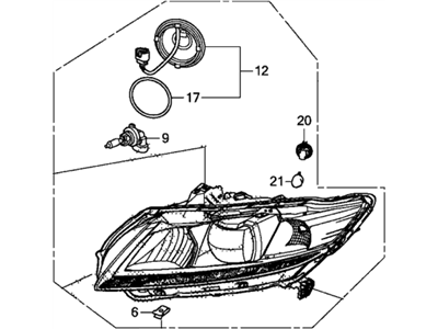 Honda 33151-SZT-A13