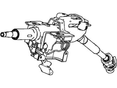 Honda 53200-SZT-G02 Column Assembly, Steering