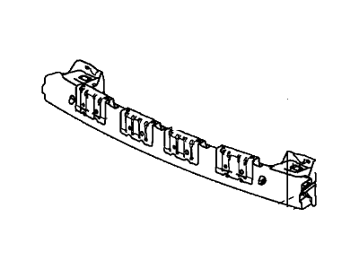 Honda 71530-SZT-A00ZZ Beam, RR. Bumper