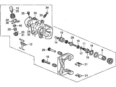 Honda 43019-SZT-G01