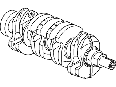 Honda Fit Crankshaft - 13310-RB1-000