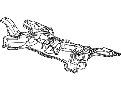 Honda 50200-TF0-G01 Sub-Frame, Front