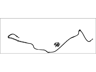 Honda 74130-SZT-G01 Wire Assembly, Hood