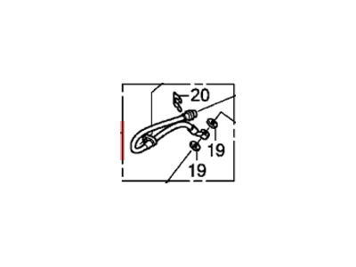 2014 Honda CR-Z Hydraulic Hose - 01466-TM8-G01