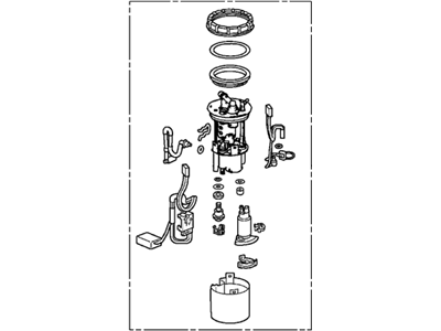 Honda 17045-SZT-L00 Module Set, Fuel Pump