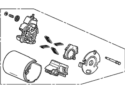 2013 Honda CR-Z Starter Motor - 06312-RBJ-000