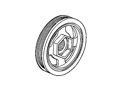 Honda Insight Crankshaft Pulley - 13810-RBJ-003