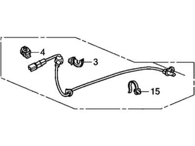 2014 Honda CR-Z Speed Sensor - 57475-SZT-G01