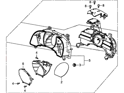 Honda 78100-SZT-A12 Meter Assembly, Combination