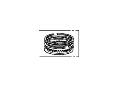 Honda CR-Z Piston Rings - 13011-RB1-006