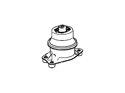 Honda 50822-SZT-003 Rubber Sub-Assy., Engine Side Mounting