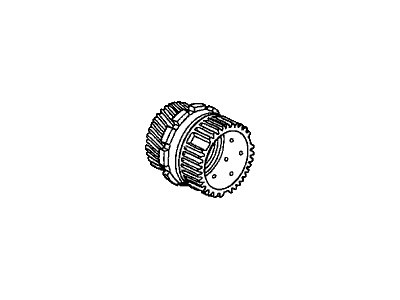 Honda 23240-RBL-000 Gear Assy., Secondary Drive