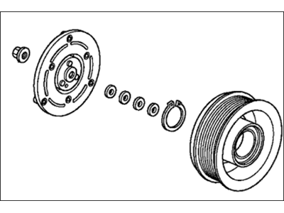 Honda 38900-RBJ-315 Clutch Set