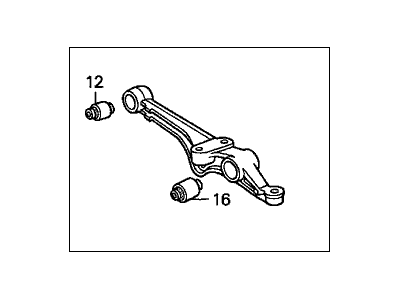 Honda 51355-S84-A00 Arm, Right Front (Lower)