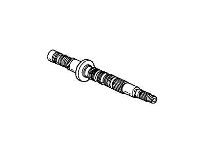 Honda 23230-PAX-010 Shaft, Secondary