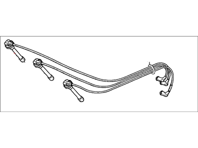 Honda 32704-P8A-A01 Wire, Resistance (No.4)